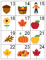 Counting Coconuts Autumn Calendar Cards Printable Calendar Numbers Calendar Numbers Preschool Calendar