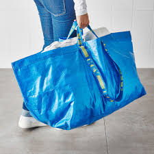 Frakta Shopping Bag Large Blue 19 Gallon Ikea Ikea Shopping Ikea Finds Blue Tote Bag