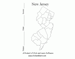 Where does new jersey rank in size with the rest of the us states? New Jersey Counties Quiz