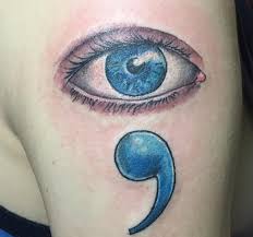 What do semicolon tattoos mean? What Does The Semicolon Tattoo Mean No It Has Nothing To Do With Grammar