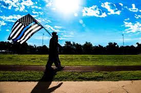 The Short Fraught History Of The Thin Blue Line American Flag Politico