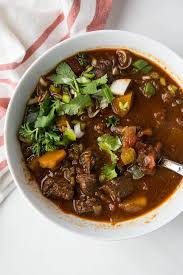 I prepared all the ingredients and fried the meat and veggies the night before, placed all the ingredients. The Best Steak Chili For Slow Cooker Or Instant Pot Perry S Plate