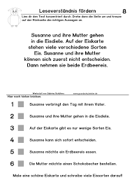 Leseverstehen für deutsch als fremdsprache für grundstufe, mittelstufe und oberkurs. Kostenlose Arbeitsblatter Fur Die Grundschule