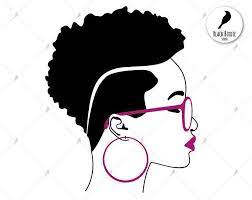 Black Woman Svg Black Woman Clipart Sunglasses Svg Shades Etsy Black Girl Magic Art Black Girl Art Black Women Art