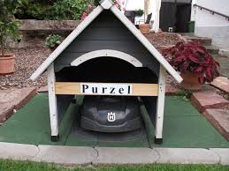 Garage Fur Den Automower 305 Selbst Bauen Oder Kaufen Garage Selber Bauen Garage Mahroboter Rasenroboter Garage