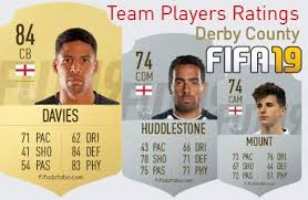 It also contains a table with average age, cumulative market value and average market value. Derby County Fifa 19 Team Players Ratings