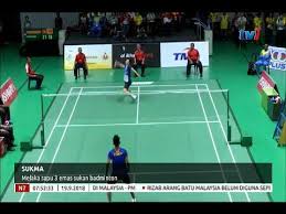 Badminton di sukan asia 2018 akan mula saingan bermula daripada 19 ogos hingga 28 ogos 2018. Sukma Melaka Sapu 3 Emas Sukan Badminton 19 Sept 2018 Youtube