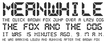 30 Best Free Pixel Fonts Pixel Font Cross Stitch Fonts Lettering Fonts