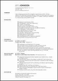 You may need to go with writing a creative style special education teacher resume for certain types of schools. Free Sample Resume For Teachers Fresh Free Entry Level Special Education Teacher R Teacher Resume Examples Teacher Resume Template Teacher Resume Template Free