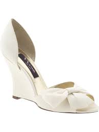 Pin By Tammy Potis On Wedding Stuff Wedge Wedding Shoes Wedding Shoes Bridal Shoes