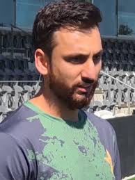 Salman Ali Agha Presents Souvenir to Host at NZvPAK