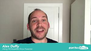 Viking FM Breakfast Presenter Alex Duffy Pledges For Get Hull Active