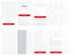 2 million+ sketch templates, graphic templates and design resources with unlimited downloads. Flow Ios Wireframe Kit Sketch Freebie Download Free Resource For Sketch Sketch App Sources