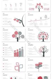 40 Page Arrow Growth Comparison Information Visualization