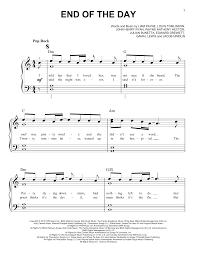Lyrically, the song describes relationship troubles and learning to be secure in what one knows about love. End Of The Day One Direction Noten Cascha Com