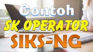 Check spelling or type a new query. Contoh Sk Operator Siks Ng Terbaru Lintastv Com