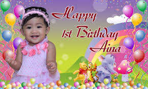 5 X 3 Winnie The Pooh Birthday Banner Singapore Birthday Banner Design Birthday Banner Winnie The Pooh Birthday