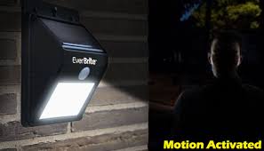 2 Pack Of Ever Brite Solar Powered Deluxe Outdoor Security Lights Pulsetv