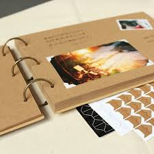 This Listing Is For One Ring Binder Album Only Other Accessories Are Not Included Nothing Gets More Original Than This All Blank Kraft Fo Photo Album Scrapbooking Scrapbook Albums