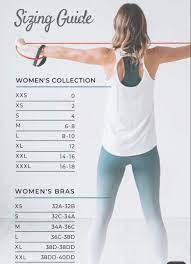 Zyia Active Sizing Guide Run Lift Mom Zyia Activewear Zyia Active Zyia Activewear Outfits