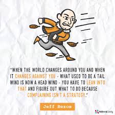 Staying together is the development and working together is the key to success. 69 Of The Best Jeff Bezos Quotes Sorted By Category