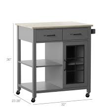 Maybe you would like to learn more about one of these? Laurel Foundry Modern Farmhouse Amata 32 Kitchen Cart With Solid Wood Top And Locking Wheels Reviews Wayfair