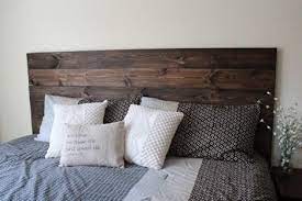 Pallet wood is a great wood to be used to make a headboard. Diy How To Make Your Own Wood Headboard Diy Headboard Wooden Headboard Diy Easy Headboard Plan
