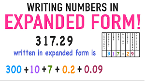 Writing decimals in expanded form simply means writing each number according to its place value. Writing Numbers In Expanded Form With Decimals Included Youtube