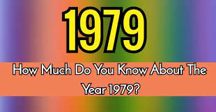 Perhaps it was the unique r. How Much Do You Know About The Year 1979 Quizpug