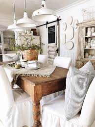 Spring Basket Centerpiece Farmhouse Spring Tablescape Farmhouse Dining Farmhouse Dining Room Dining Room Design