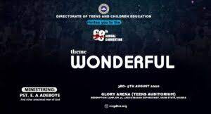 Invites you to the our 2021 annual convention tagged; Rccg Convention 2020 Date Theme Schedule How To Stream Live Naijasermons