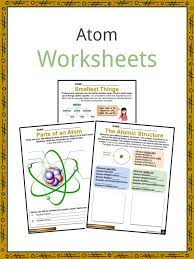 This powerpoint file is a wonderful presentation about the structure of atoms, how to interpret the periodic table of elements, and the differences between covalent and ionic bonds. Atom Facts Worksheets Early Understanding Atomic Models For Kids