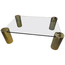 Exceptional 80s Brass And Glass Coffee Table Attributed To Karl Springer Glass Coffee Table Cocktail Tables Coffee And Cocktail Tables