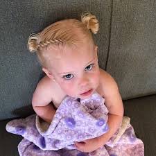 Undercuts will eternally add edge to the most basic of hairstyles and this one is no exception. 20 Super Sweet Baby Girl Hairstyles