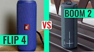 Jbl Flip 4 Vs Ue Boom 2 Portable Bluetooth Speakers Comparison