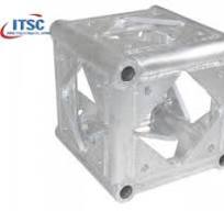 Aluminum bolted box truss 300mm 4 Way Corner Connector ...