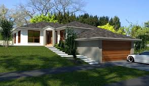 218m2 4 Bedrooms Home Plan 4 Bed 4 Bedroom Plus Double Garage Home Plans Modern 4 Bed Home For Sloping Land 4 Bed House Plans Garage House Plans House Plans Australia Sloping Lot House Plan