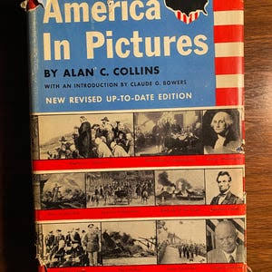 The Story of America in Pictures - Alan Collins - 1953 - History - US  Development - Etsy