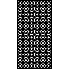 Matrix 0 3 In X 71 In X 2 95 Ft Orbit Recycled Plastic Charcoal Decorative Screen 4 Piece Per Bundle B Or1809 Ch 4 The Home Depot Decorative Fence Panels Decorative Screens Sliding Door Design
