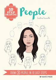 11+ breathtaking draw people cartoon realistic ideas. Justine Lecouffe 10 Step Drawing People Draw 30 People In 10 Easy Steps 10 Step Drawing Paperback Book 2020