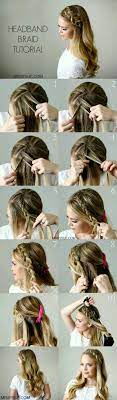 Pin By Katarina Romanakova On Peinados Braid Headband Tutorial Long Hair Styles Hair Tutorial