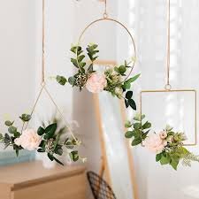 The artificial roses can bring nature inside and brighten your space, especially for small tables at home or desk in the office. Flowers Artificial Flower Fake Plants Wall Hanging Decor For Wedding Romantic Flower Wall Decor For Living Room Bedroom Wall Decoration Home Living