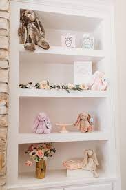 Jellycat First Birthday Party Project Nursery Baby Room Shelves Modern Baby Room Baby Room Storage