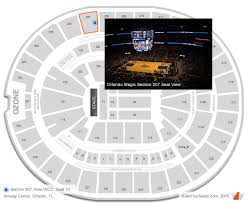 Amway Center Concert Seating Chart Interactive Map