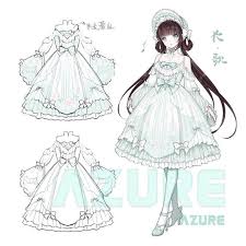 剑侠情缘网络版叁同人图插画壁纸 剑网3 lolita衍生 长歌 半次元 第一中文cos绘画小说社区 アニメの服を描く アニメの服装 マンガの服