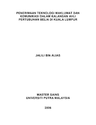 Etika penggunaan teknologi maklumat dan komunikasi. Http Psasir Upm Edu My 165 1 549015 Fbmk 2006 1 Pdf