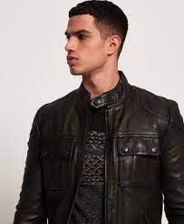 Superdry Endurance Moto X Leather Jacket In 2021 Leather Jeans Men Leather Jacket Jackets