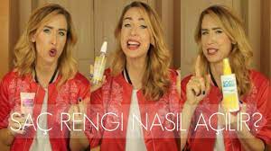 evde saclarimin rengini nasil actim gozde tezer youtube sac sac rengi sac ve guzellik