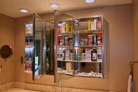 Pegasus cabinetry is the premier cabinet supplier in the midwest. Pegasus 48 In W Recessed Or Surface Mount Medicine Cabinet In Tri View Beveled Mirror Medicine Cabinet Mirror Beveled Mirror Shaker Kitchen Cabinets