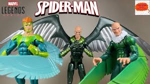OLD MAN? Every VULTURE Marvel Legends Spider-Man Action Figure Review  Adrian Toomes Animated Villain